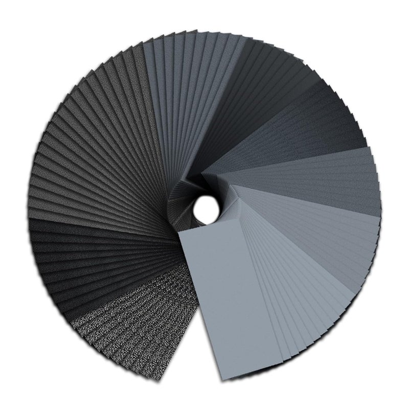 VRKET 100PCS Wet Dry Sandpaper,80 to 5000 Assorted Grit Sand Paper Sheets for Wood Furniture Finishing,Metal Sanding and Automotive Polishing - Image 1